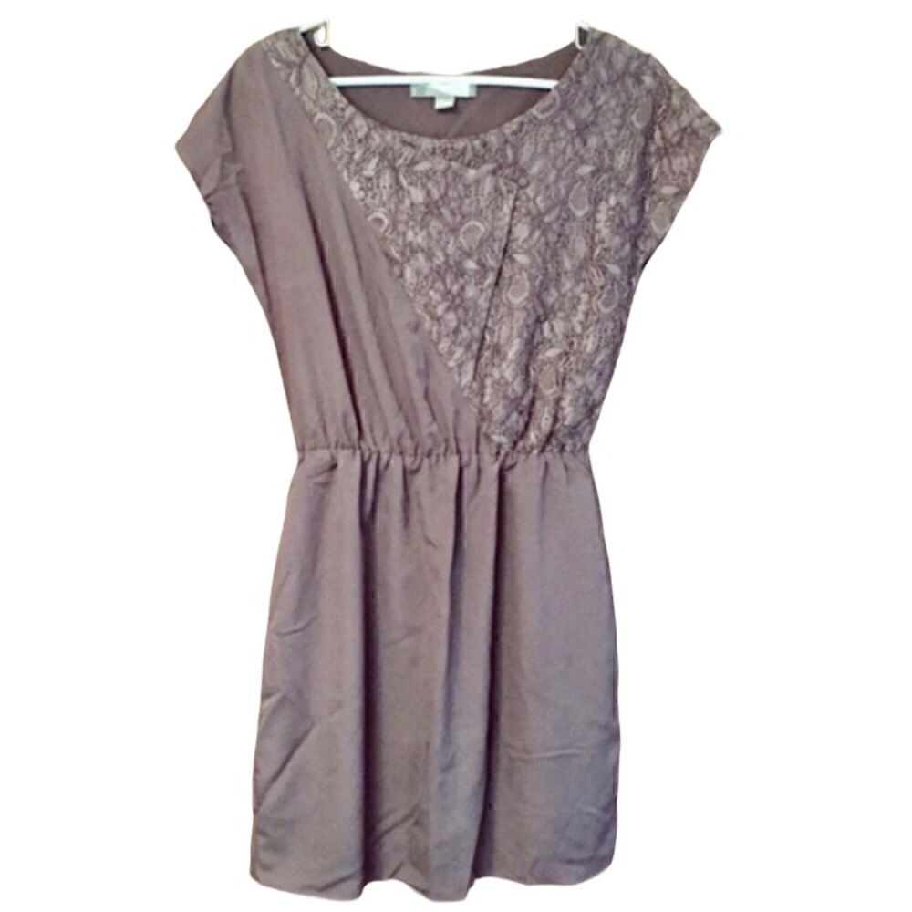 ☀️Brown/grey dress